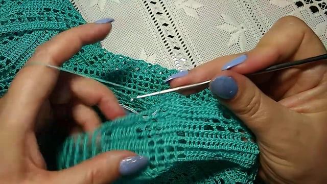 Вязание крючком для начинающих. Вытачка на тунике