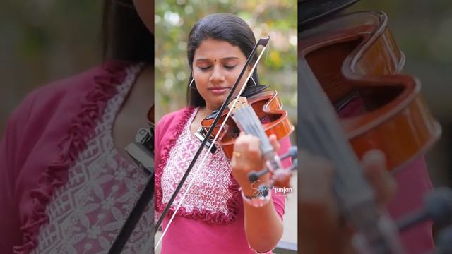 Njn pizhai nee Mazhalai violin cover by Aparna Babu 🎻💕.  #reels #trend #trending #tamil #nayanthara