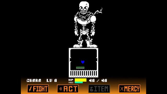 [NO HIT] Oversave-Tale Papyrus Re-balanced |undertale fan game|