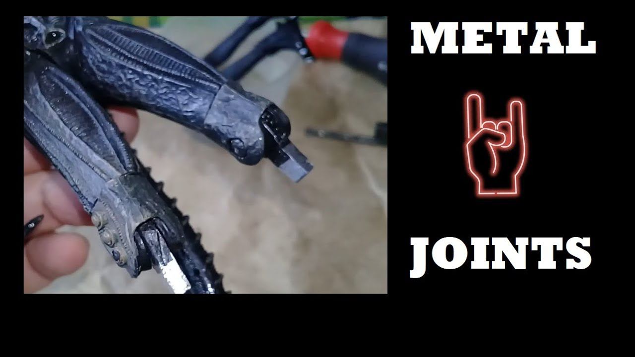 Neca's Joints Replaced With Metal! Fixing Video Tutorial!