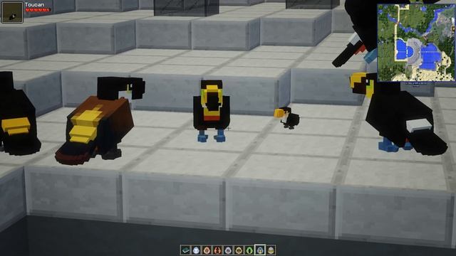 ZAWA v2.1 Animals Mod Update Showcase Animal Variants and Eggs Minecraft Animals 60FPS Ep56