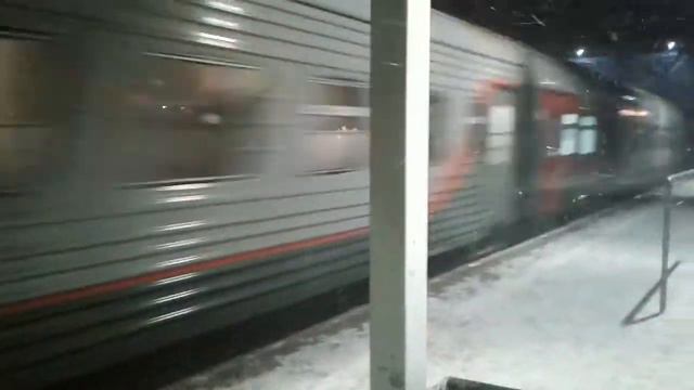 Эп2к с поездом санкт-петербург-москва проследует станцию клин