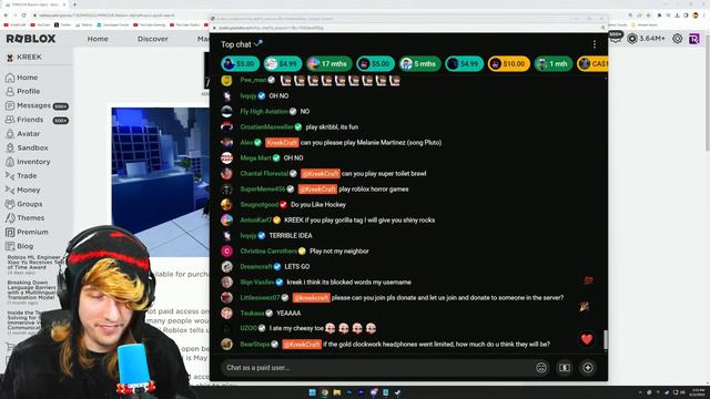 KreekCraft Secret Member Stream (FULL MEMBER STREAM VOD)