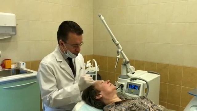 Лазерная шлифовка пигментации кожи лица