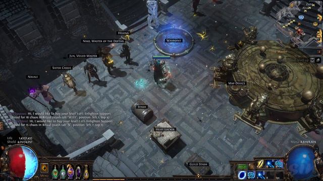 [POE 3.13] Hierophant Stormbind Totem Build - NO Commentary [6]