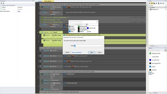 Construct 2 & 3 Responsive and Dynamic Jump Power