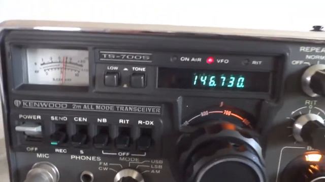 Kenwood TS 700S Vintage 2 meter VHF all mode transceiver