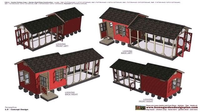 Home Garden Design Plans Chicken Coop Plans