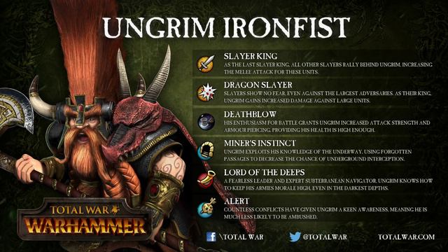 Total War: Warhammer - Legendary Lord Unique Skills