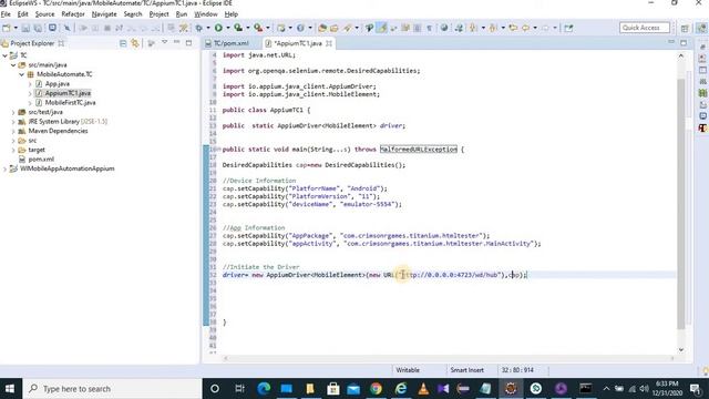 Mobile Automation Appium for Beginner | Tutorial 1| How to create First Test script