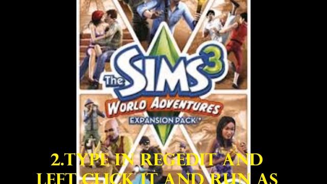 How to fix the Sims 3 World Adventures regonal problem