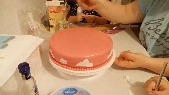 Детский тортик с лошадкой