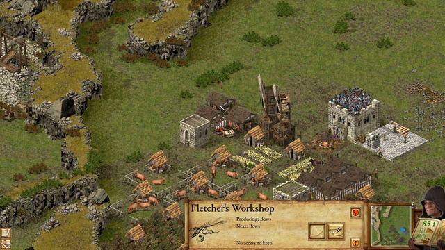 Stronghold REMASTER (2nd Campaign) - 02 A Timely Arrival (2023 Full Gameplay)