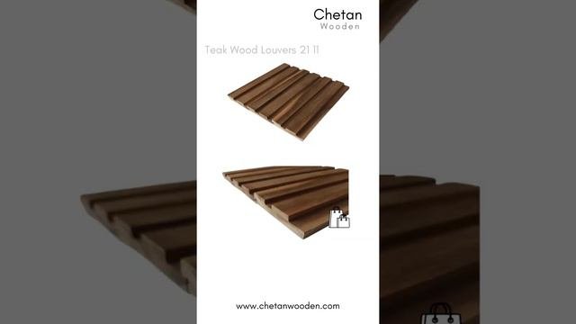 Louvers 21 11 - Teak Wood Planks For Paneling