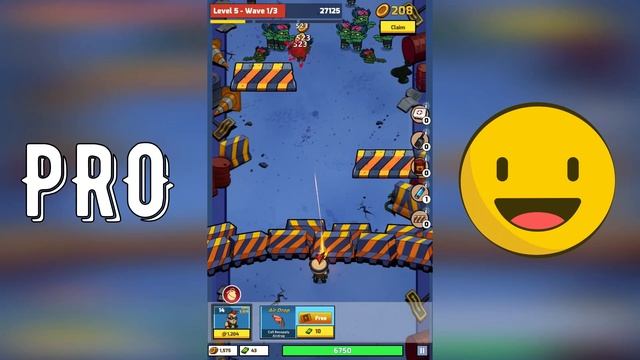 Idle Zombie Defense - NOOB vs PRO vs HACKER