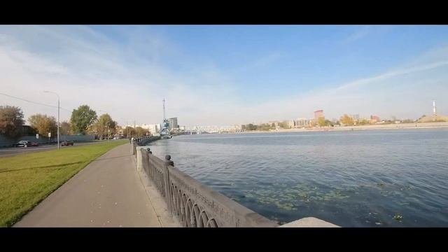 Покатушки на лонгборде Нагатинская набережная - Шлюзовая набережная