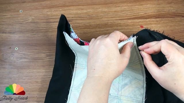 No one believes that I sewed this from unnecessary shreds and scraps of fabric DIY master class