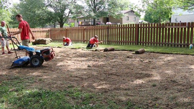 Sod Installation: 2000 Sq.  Ft.