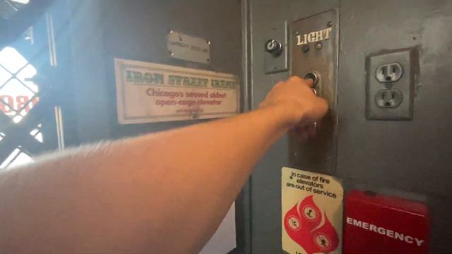 EPIC 1920 Otis Birdcage Elevator - Chicago, IL.
