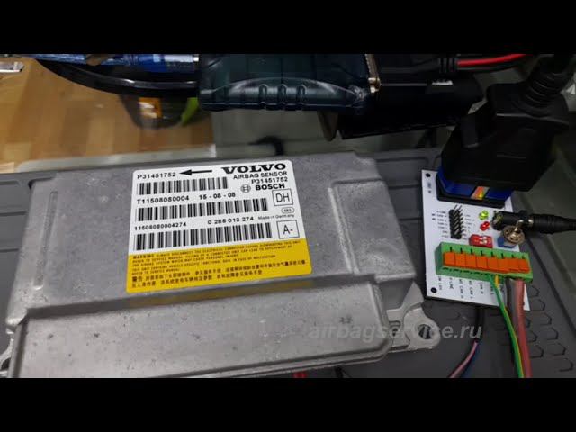 VOLVO bosch eeprom can bus crash clear