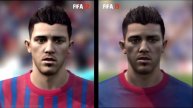 FIFA 12 vs FIFA 13: Player Faces (Barcelona Player Faces FIFA 13 and FIFA 12 Comparison)