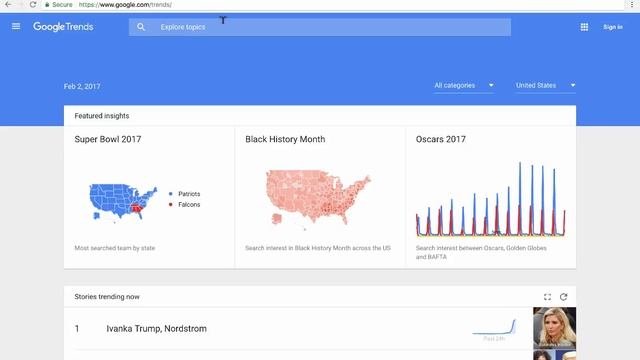 Google Trends Tutorial