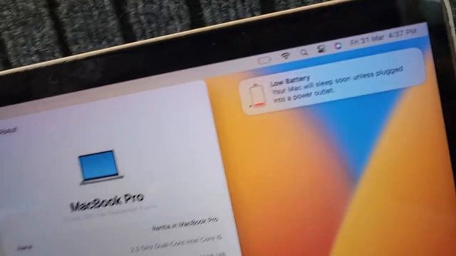 APPLE MACBOOK PRO i5 8gb ram 128gb good condition Rs 40000. PH 80561 61371 75502 04251