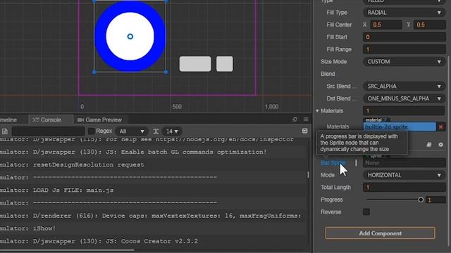 Building a Circular Progress Bar - Advanced Cocos Creator Tutorials