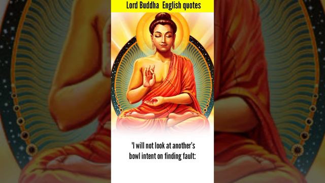 Lord Budha English quotes #SHORT 💡 VIDEO