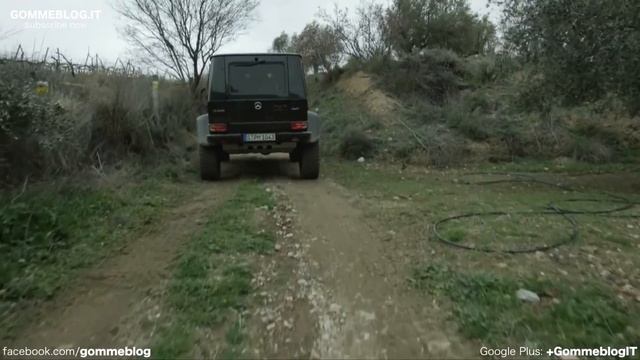 Mercedes G500 44² Concept  OFFROAD TEST DRIVE