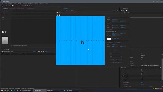 Depence² создание DMX Matrix - Браслет RGB