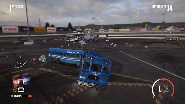 Let's Play: Wreckfest Diesel and Destruction Last Man Standing