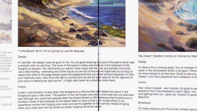 Laniakea Painting Lesson