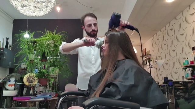 Укладка  волос
