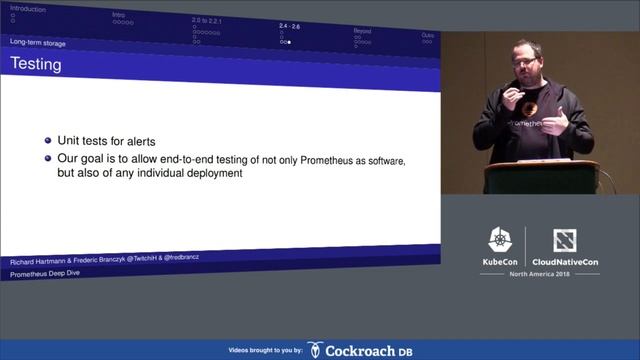 Deep Dive: Prometheus – Richard "RichiH" Hartmann, SpaceNet & Frederic Branczyk, CoreOS
