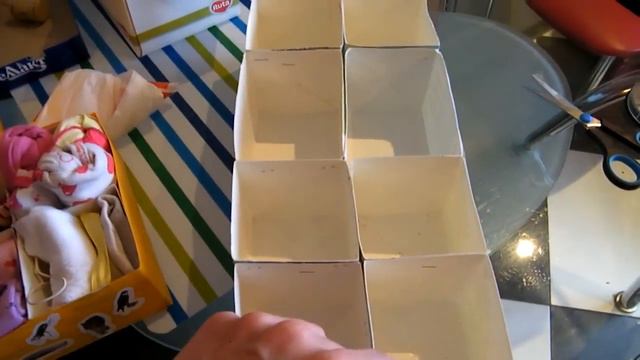 DIY-органайзеры для мелочей из молочных коробок