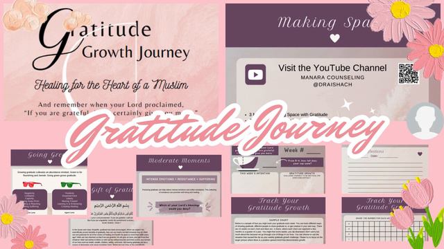 BOOK LINK in Description - Gratitude Growth Journey - For the Heart of a Muslim