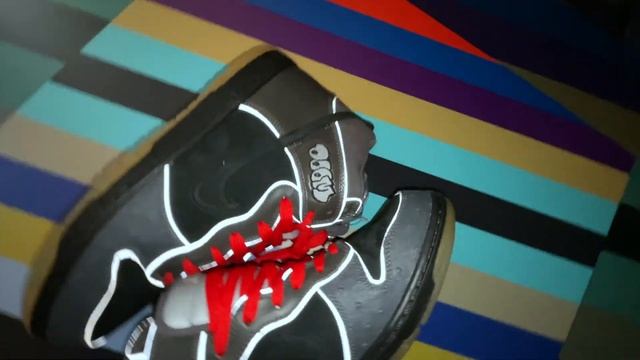 MF DOOM x Nike SB Dunk High - QUICK LOOK ! ALL CAPS!