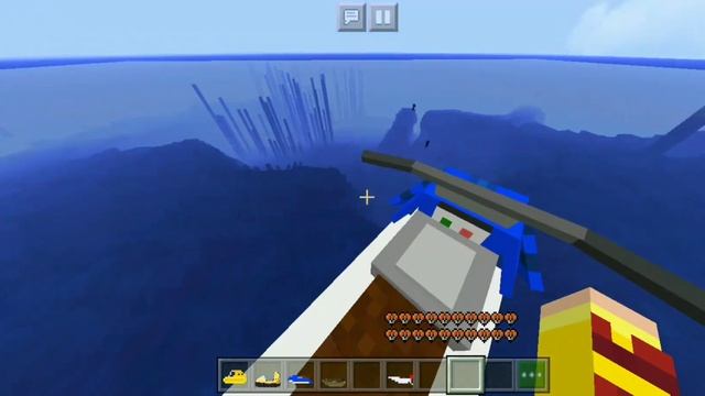 Обзор мода на Лодки в (MINECRAFT).