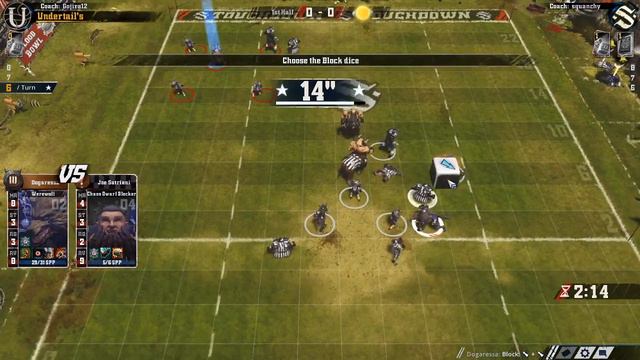 Necromantic vs Chorfs (Squanchy) Weekendtimes League Blood Bowl 2
