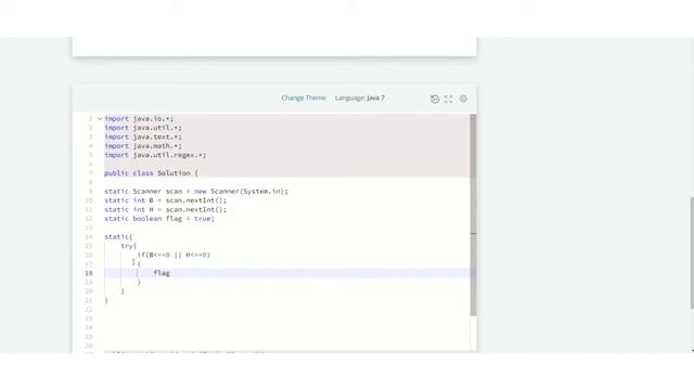 # 4 HackerRank java static initializer block Java Practice Set
