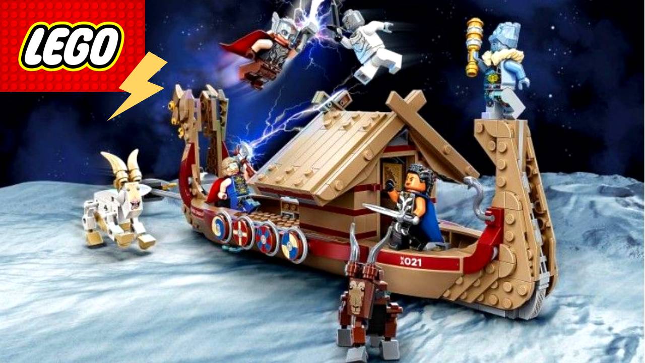 LEGO 76208 Super Heroes Козья лодка Обзор набора лего марвел