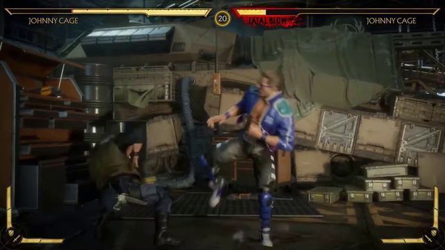Kothal Khan and Johny Cage have Parkinson's in Mortal Kombat 11 Ultimate ,,funny'' ;d