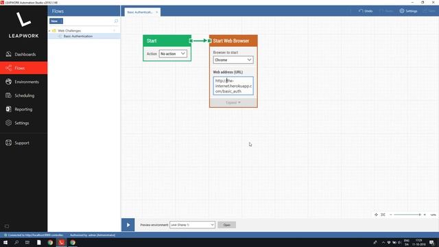 Web Automation: Basic Authentication