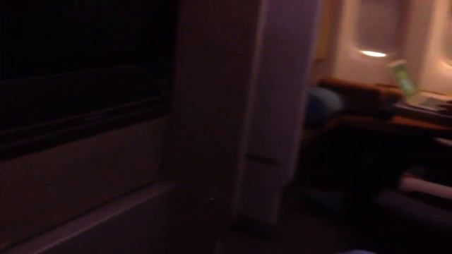 Playing Skyrim (High Settings) 35,000 ft high up in the sky