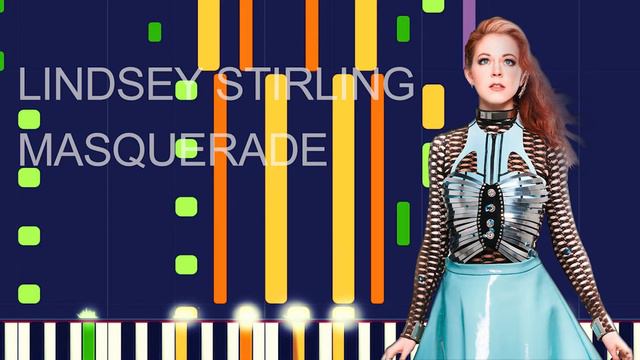 Lindsey Stirling - MASQUERADE (PRO MIDI FILE REMAKE) - "in the style of"