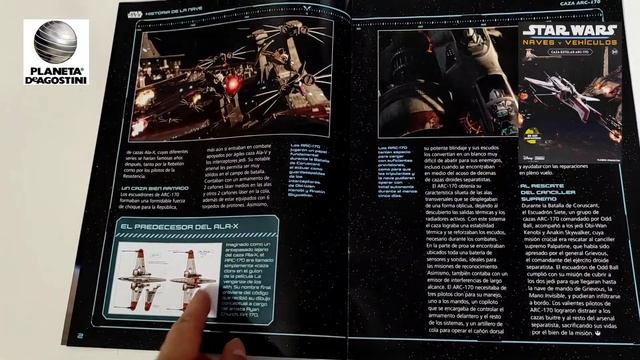 Coleccionable Star Wars Naves y Vehículos #30: Caza Estelar ARC-170