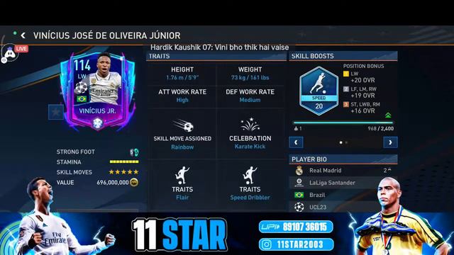 🔴FIFA MOBILE LIVE | H2H RANK PUSH #11star