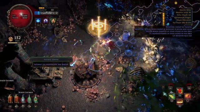Path of Exile - Trying to melt my PS4 gpu