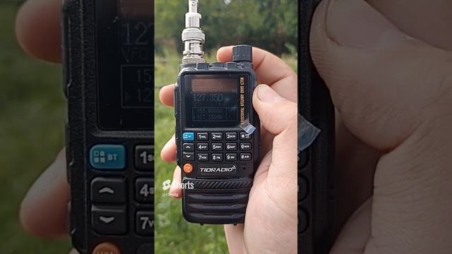 Сравнение приема Авиадиапазона на #quansheng и #tidradio . #hamradio #ham #tdh3 #avia